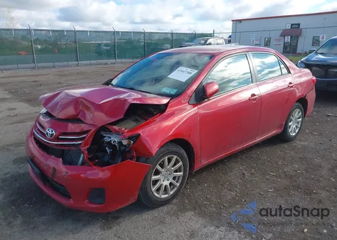 2013 Toyota Corolla Le из США, поврежденный, VIN 2T1BU4EE8DC083410